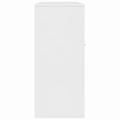 vidaXL サイドボード ホワイト 88x30x70cm エンジニアリングウッド家具 キャビネット&収納 サイドボード(代引不可)