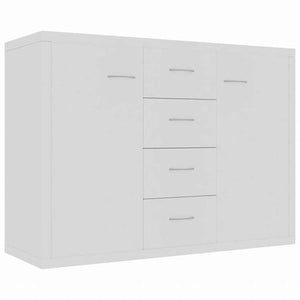 vidaXL サイドボード ホワイト 88x30x65cm エンジニアリングウッド家具 キャビネット&収納 サイドボード(代引不可)