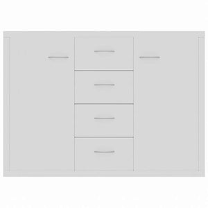 vidaXL サイドボード ホワイト 88x30x65cm エンジニアリングウッド家具 キャビネット&収納 サイドボード(代引不可)