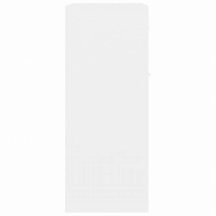 vidaXL サイドボード 白色 60x30x75cm パーティクルボード家具 キャビネット&収納 サイドボード(代引不可)