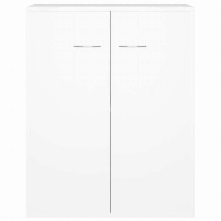 vidaXL サイドボード 白色 60x30x75cm パーティクルボード家具 キャビネット&収納 サイドボード(代引不可)