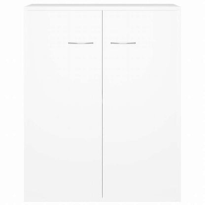 vidaXL サイドボード 白色 60x30x75cm パーティクルボード家具 キャビネット&収納 サイドボード(代引不可)