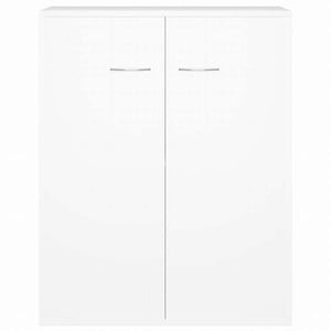 vidaXL サイドボード 白色 60x30x75cm パーティクルボード家具 キャビネット&収納 サイドボード(代引不可)