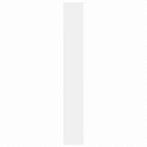 vidaXL 5段 ブックキャビネット ホワイト 40x24x175cm エンジニアリングウッド家具 棚 本棚・オープンラック(代引不可)