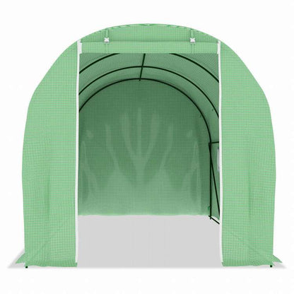 vidaXL 温室 9m2 4.5x2x2mホーム&ガーデン 芝&ガーデン ガーデニング グリーンハウス・温室(代引不可)