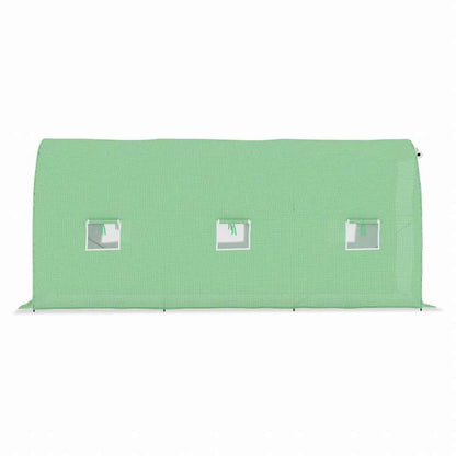 vidaXL 温室 9m2 4.5x2x2mホーム&ガーデン 芝&ガーデン ガーデニング グリーンハウス・温室(代引不可)