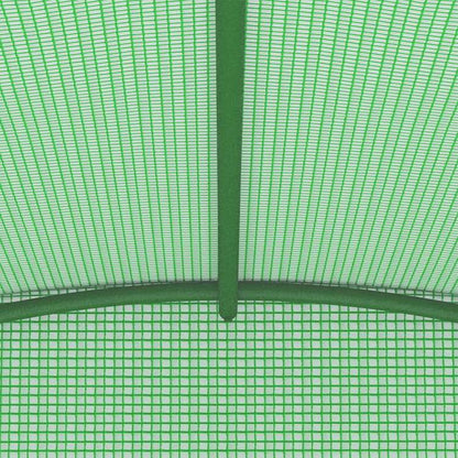 vidaXL 温室 9m2 4.5x2x2mホーム&ガーデン 芝&ガーデン ガーデニング グリーンハウス・温室(代引不可)