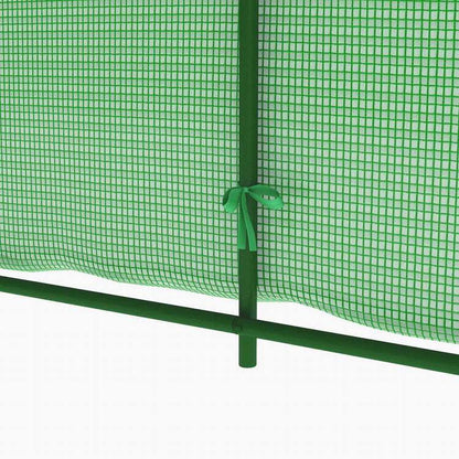 vidaXL 温室 9m2 4.5x2x2mホーム&ガーデン 芝&ガーデン ガーデニング グリーンハウス・温室(代引不可)