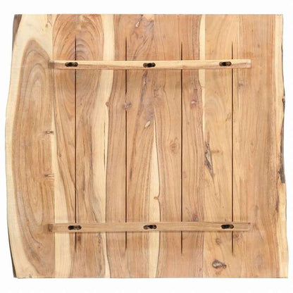 vidaXL テーブルトップ アカシア無垢材 58x(50-60)x3.8cm家具 テーブル用品 テーブルトップ(代引不可)