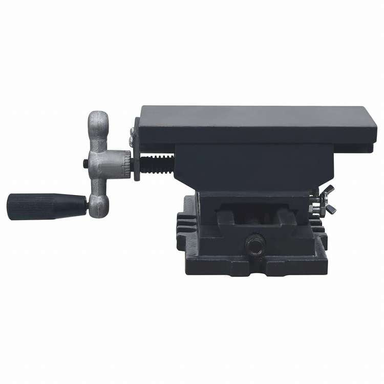 vidaXL マニュアル操作式 クロススライド テーブルバイスハードウェア ツール クランプ・バイス(代引不可)