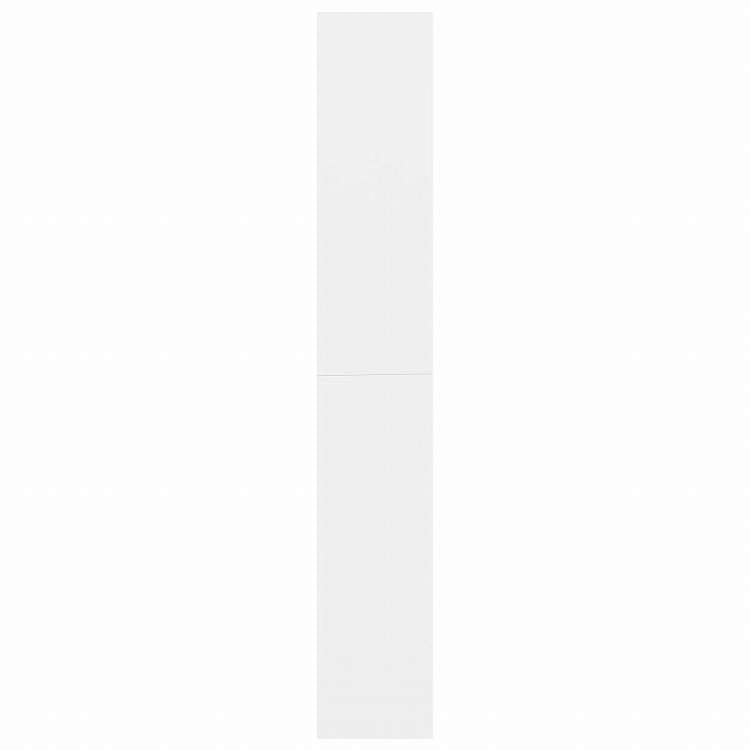 vidaXL 5段 ブックキャビネット ホワイト 80x30x189cm エンジニアリングウッド家具 棚 本棚・オープンラック(代引不可)