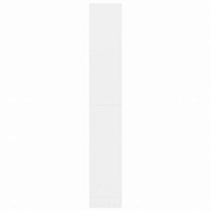 vidaXL 5段 ブックキャビネット ホワイト 80x30x189cm エンジニアリングウッド家具 棚 本棚・オープンラック(代引不可)