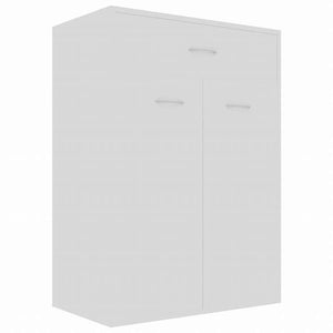 vidaXL シューズキャビネット ホワイト 60x35x84cm エンジニアリングウッドホーム&ガーデン 家事用品 収納&オーガナイザー 衣類・ワードローブ収納 シューズラック・整理収納(代引不可)