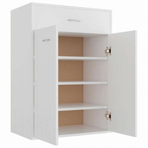 vidaXL シューズキャビネット ホワイト 60x35x84cm エンジニアリングウッドホーム&ガーデン 家事用品 収納&オーガナイザー 衣類・ワードローブ収納 シューズラック・整理収納(代引不可)