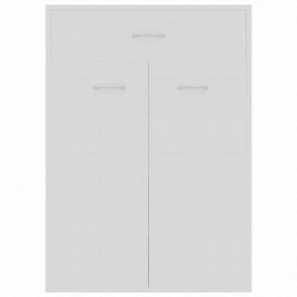 vidaXL シューズキャビネット ホワイト 60x35x84cm エンジニアリングウッドホーム&ガーデン 家事用品 収納&オーガナイザー 衣類・ワードローブ収納 シューズラック・整理収納(代引不可)