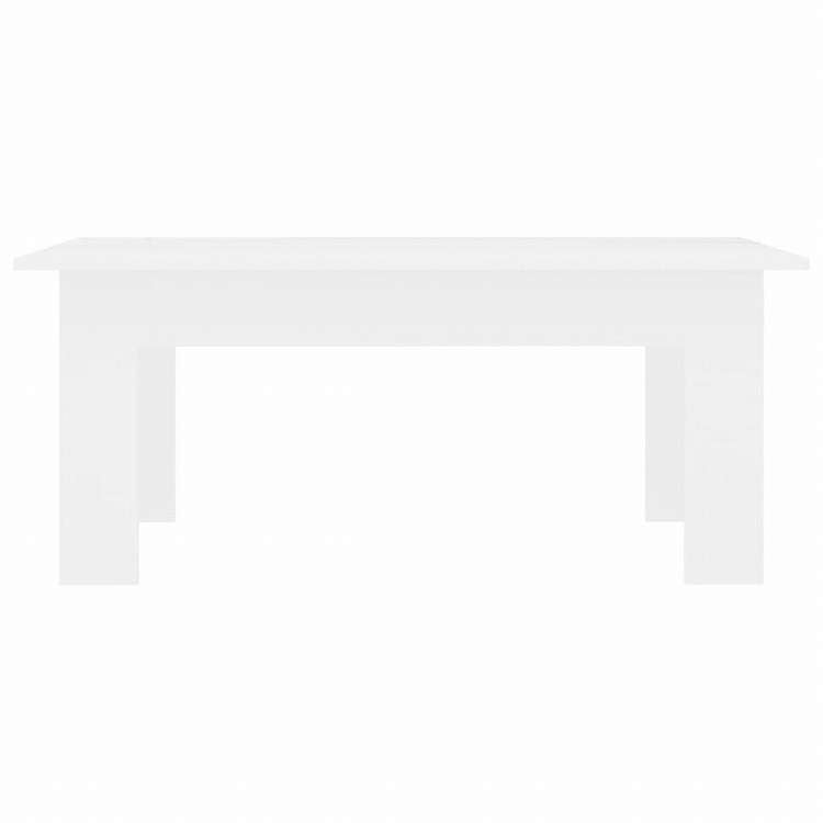 vidaXL コーヒーテーブル ホワイト 100x60x42cm エンジニアリングウッド家具 テーブル アクセントテーブル コーヒーテーブル(代引不可)