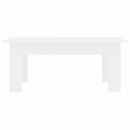 vidaXL コーヒーテーブル ホワイト 100x60x42cm エンジニアリングウッド家具 テーブル アクセントテーブル コーヒーテーブル(代引不可)