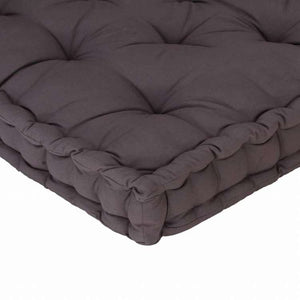 vidaXL フロアパレットソファクッション 120x40x7 cm アントラシートホーム&ガーデン デコレーション チェア・ソファクッション(代引不可)