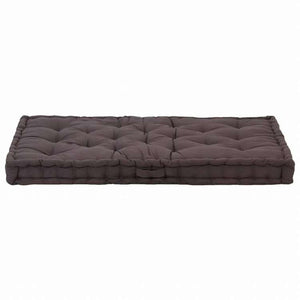 vidaXL フロアパレットソファクッション 120x80x10 cm アントラシートホーム&ガーデン デコレーション チェア・ソファクッション(代引不可)