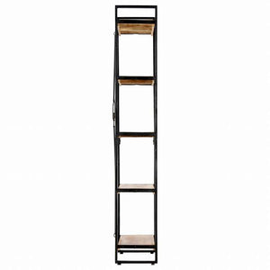 vidaXL 5段 書棚 60x30x180cm マンゴー無垢材家具 棚 本棚・オープンラック(代引不可)