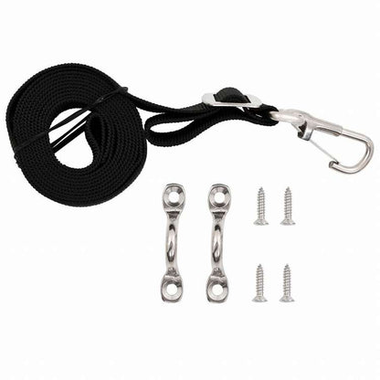 vidaXL ビミニトップ ストラップ 2点 ファブリック&ステンレススチール自動車&部品 自動車部品&アクセサリー ウォータークラフトパーツ&アクセサリ(代引不可)