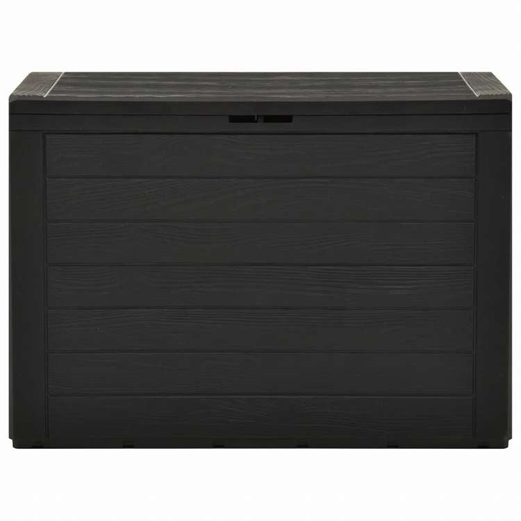 vidaXL ガーデン収納ボックス アントラシート 78x44x55 cm家具 アウトドア家具 屋外収納ボックス(代引不可)