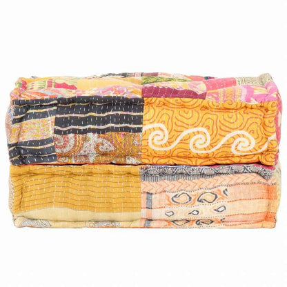 vidaXL 厚手クッション 60x70x36cm パッチワーク 布製ホーム&ガーデン デコレーション チェア・ソファクッション(代引不可)