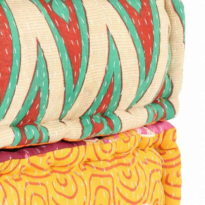 vidaXL 厚手クッション 60x70x36cm パッチワーク 布製ホーム&ガーデン デコレーション チェア・ソファクッション(代引不可)