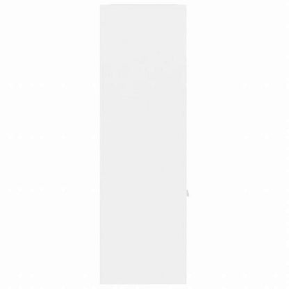 vidaXL ブックキャビネット ホワイト 98x30x98cm エンジニアリングウッド家具 棚 本棚・オープンラック(代引不可)