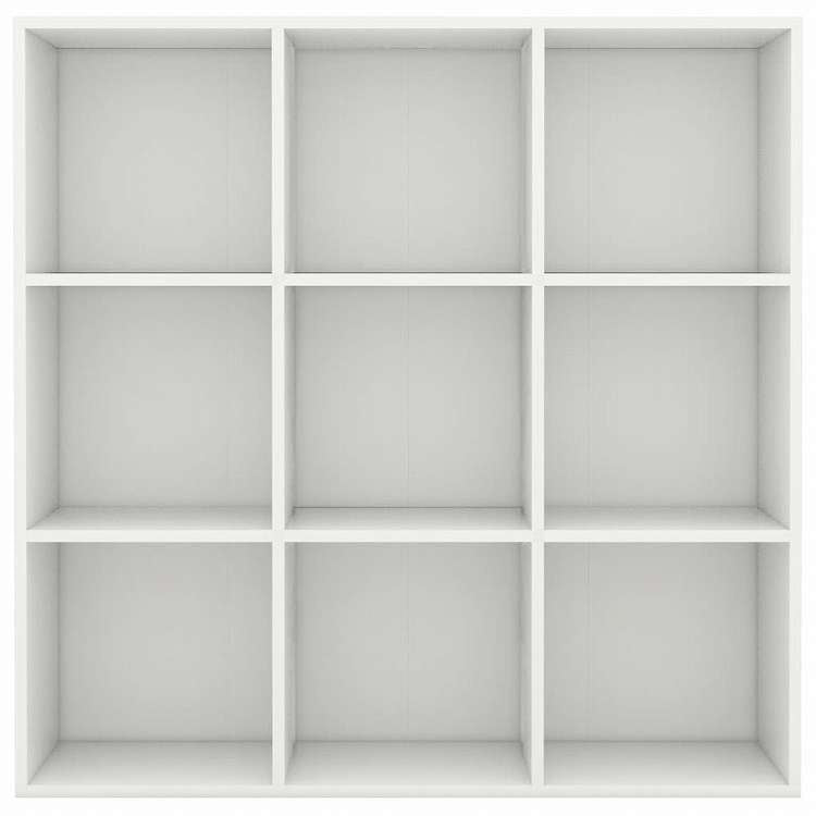 vidaXL ブックキャビネット ホワイト 98x29x97,5cm エンジニアリングウッド家具 棚 本棚・オープンラック(代引不可)