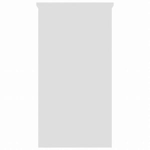 vidaXL デスク ホワイト 80x40x75cm エンジニアリングウッド家具 オフィス家具 デスク(代引不可)