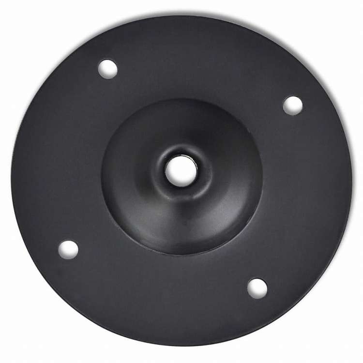 vidaXL 伸縮式テーブル脚 4点セット ブラック 710?1100mm家具 テーブル用品 テーブル脚(代引不可)