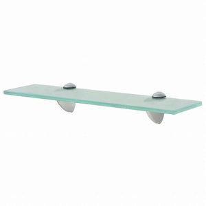 vidaXL 壁掛け棚 2点 ガラス 40x10 cm 8 mm (243755x2)家具 棚 壁面収納棚・壁面ラック(代引不可)