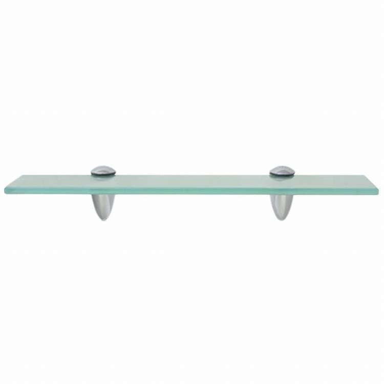 vidaXL 壁掛け棚 2点 ガラス 40x10 cm 8 mm (243755x2)家具 棚 壁面収納棚・壁面ラック(代引不可)
