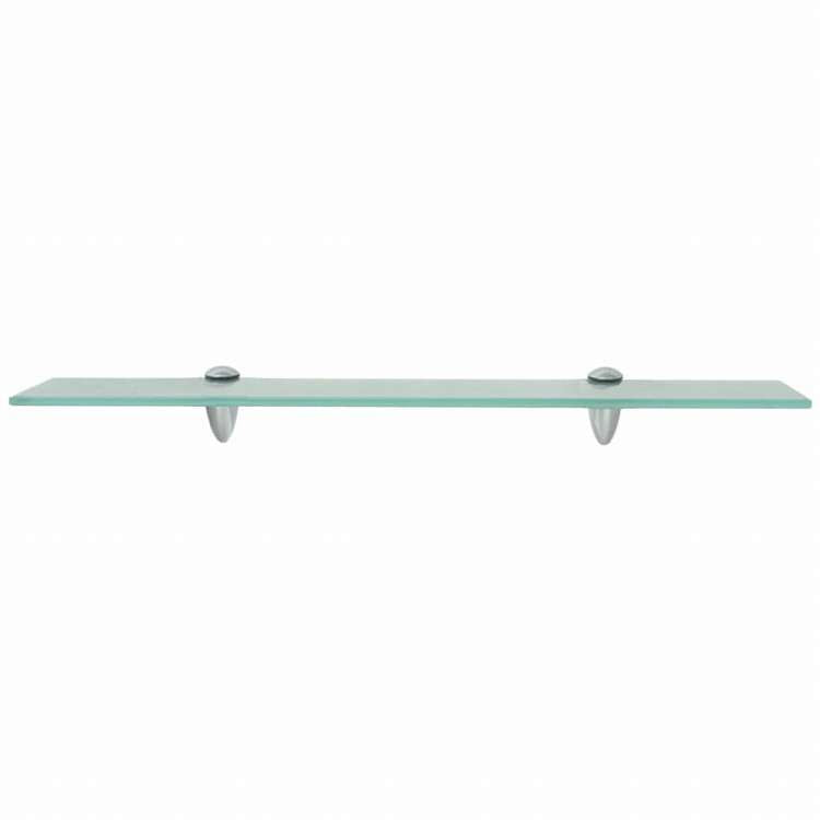 vidaXL 壁掛け棚 2点 ガラス 60x10 cm 8 mm家具 棚 壁面収納棚・壁面ラック(代引不可)
