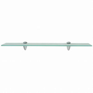 vidaXL 壁掛け棚 2点 ガラス 60x10 cm 8 mm家具 棚 壁面収納棚・壁面ラック(代引不可)