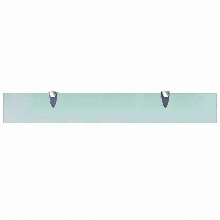 vidaXL 壁掛け棚 2点 ガラス 70x10 cm 8 mm家具 棚 壁面収納棚・壁面ラック(代引不可)