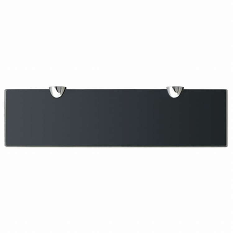 vidaXL 壁掛け棚 2点 ガラス 40x10 cm 8 mm家具 棚 壁面収納棚・壁面ラック(代引不可)