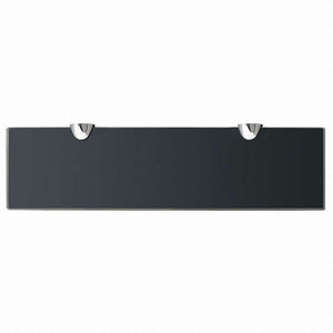 vidaXL 壁掛け棚 2点 ガラス 40x10 cm 8 mm家具 棚 壁面収納棚・壁面ラック(代引不可)