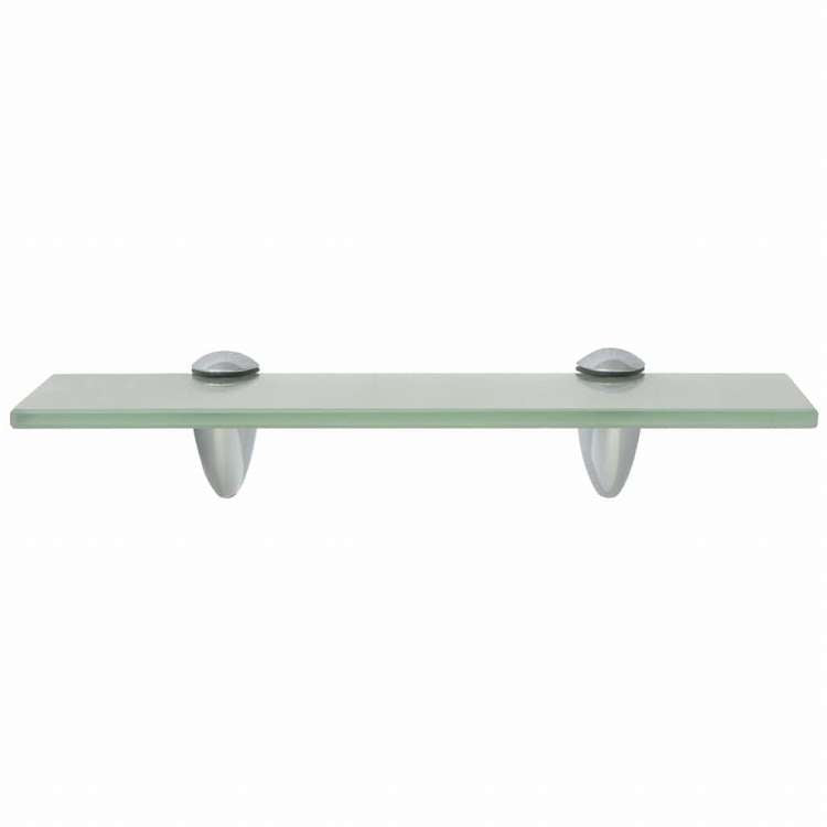 vidaXL 壁掛け棚 2点 ガラス 30x10 cm 8 mm家具 棚 壁面収納棚・壁面ラック(代引不可)