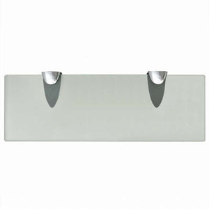 vidaXL 壁掛け棚 2点 ガラス 30x10 cm 8 mm家具 棚 壁面収納棚・壁面ラック(代引不可)