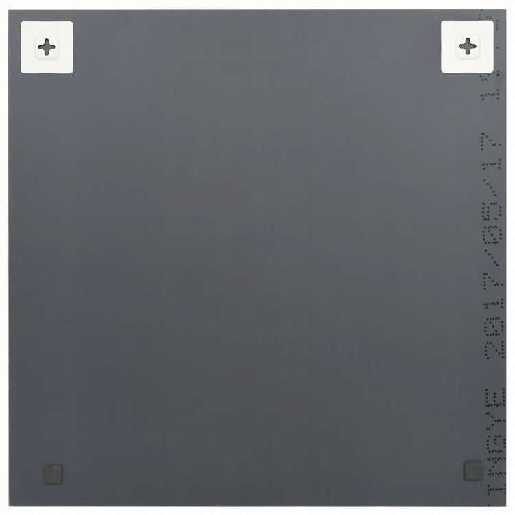 vidaXL 3051622 vidaXL ウォールミラー 2点セット 50x50cm スクエア ガラス製 (245698x2点)ホーム&ガーデン デコレーション 鏡(代引不可)