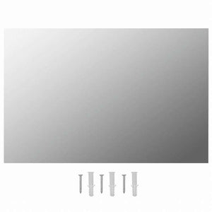 vidaXL ウォールミラー 2点セット 60x40cm 長方形 ガラス製ホーム&ガーデン デコレーション 鏡(代引不可)