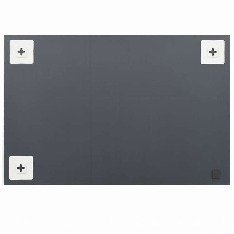 vidaXL ウォールミラー 2点セット 60x40cm 長方形 ガラス製ホーム&ガーデン デコレーション 鏡(代引不可)