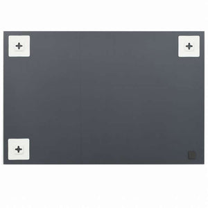 vidaXL ウォールミラー 2点セット 60x40cm 長方形 ガラス製ホーム&ガーデン デコレーション 鏡(代引不可)