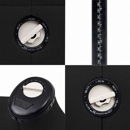 vidaXL 調整可能 ドレスフォーム 人台 女性 ブラック S サイズ33-40ホーム&ガーデン 家事用品 収納&オーガナイザー 衣類・ワードローブ収納 バレットスタンド(代引不可)