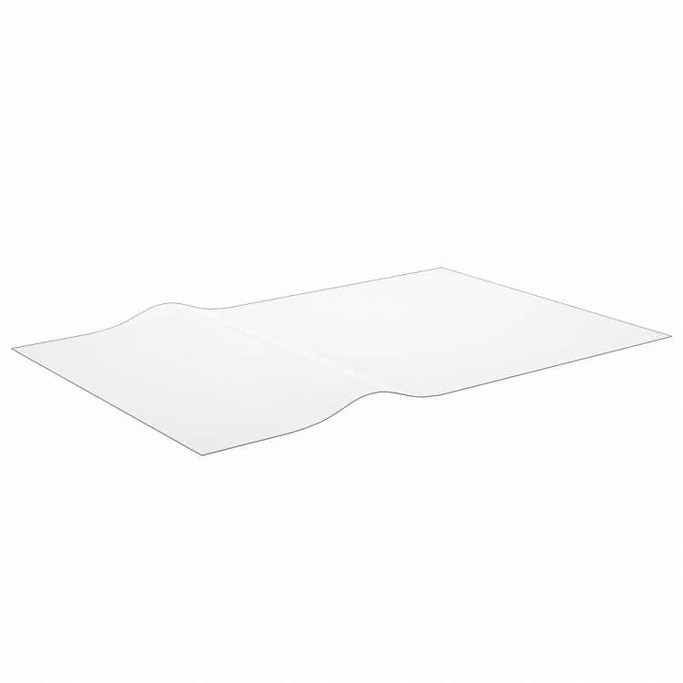 vidaXL テーブルプロテクター 透明 PVC製 100x60cm 厚さ2mm家具 テーブル用品(代引不可)