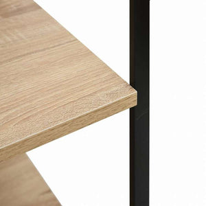vidaXL 電子レンジキャビネット ブラック&オーク 60x39.6x123 cm エンジニアリングウッドホーム&ガーデン キッチン&ダイニング キッチンツール&調理器具 キッチン収納 調理道具ホルダー・ラック(代引不可)