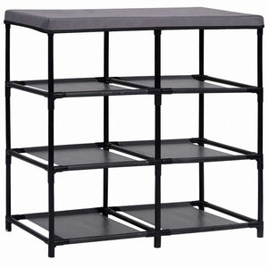 vidaXL 収納キャビネット 引き出し6点付き グレー 55x29x55cm スチール製家具 キャビネット&収納 収納キャビネット・ロッカー(代引不可)