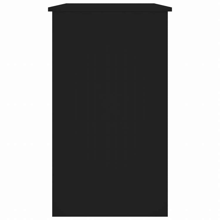 vidaXL デスク ブラック 90x45x76cm エンジニアリングウッド家具 オフィス家具 デスク(代引不可)
